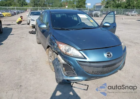 2011 Mazda Mazda3 I Sport z USA, uszkodzony, nr VIN JM1BL1UF5B1368742